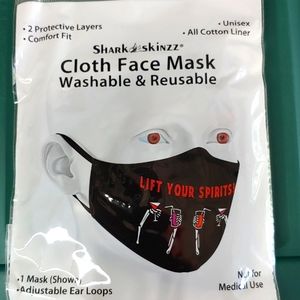3 Shark skinzz cloth face masks